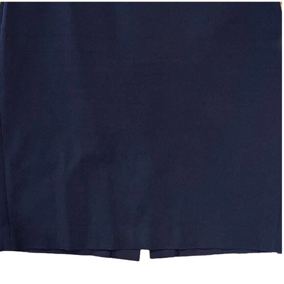 Banana Republic Navy Pencil Straight Skirt - SIZE 10 Tall - Picture 5 of 9